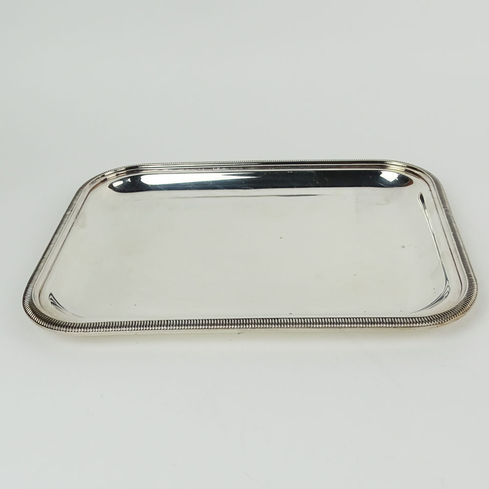 Christofle Silver Plate Rectangular Tray.