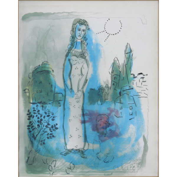 after: Marc Chagall, French/Russian (1887-1985) Lithograph