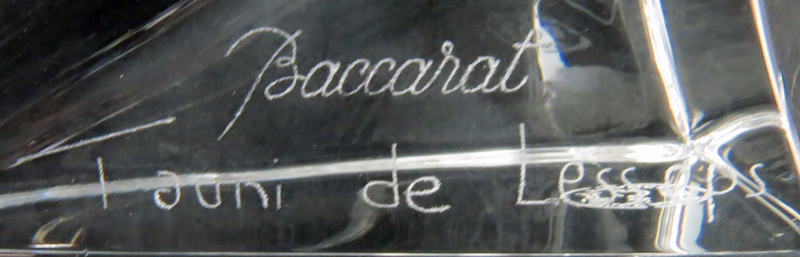 Baccarat "Tete de Cheval" Crystal Figurine in Original Box #764521