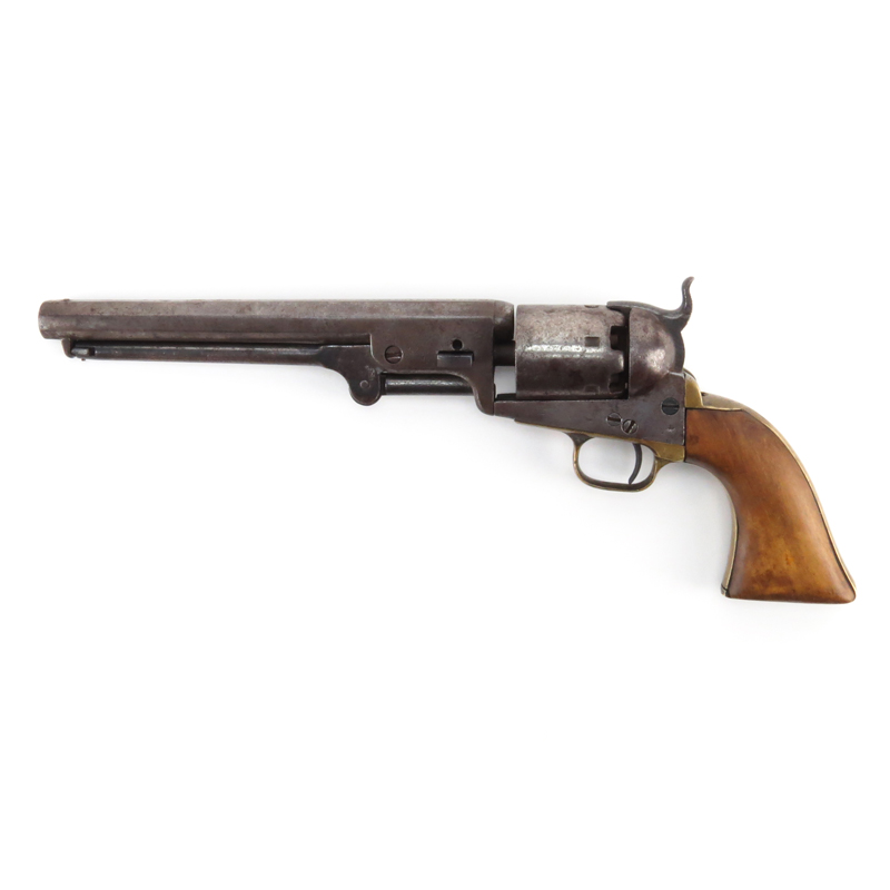 Circa 1850s Saml Colt .44 Caliber Model Dragoon Navy Revolver Pistol.