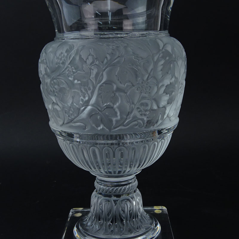 Lalique "Versailles" Vase