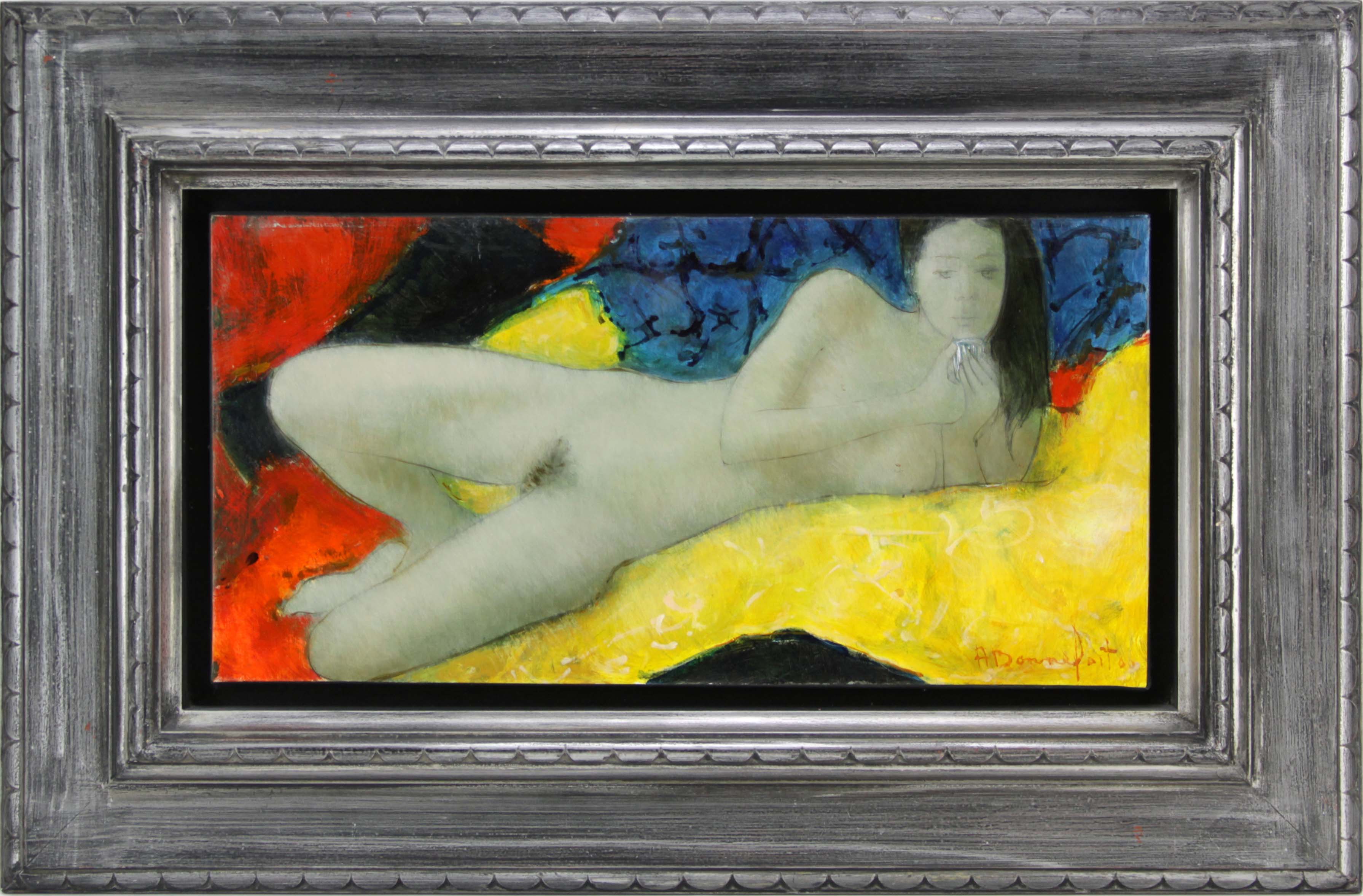 Alain Bonnefoit, French (born 1937) Oil on Canvas, "Tranquilite"