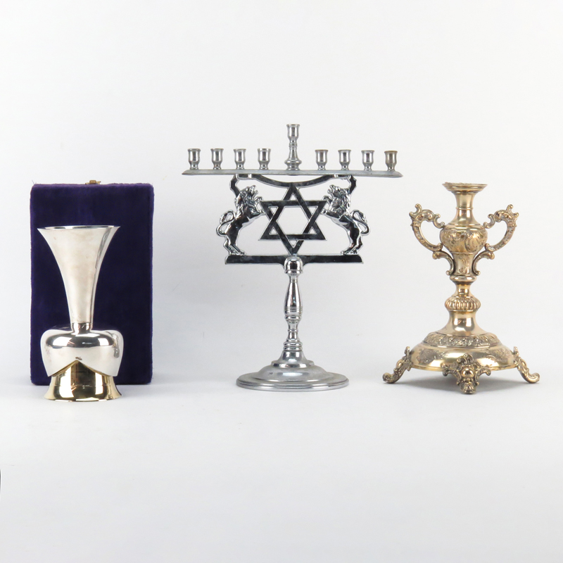 Three Piece Judaica Lot