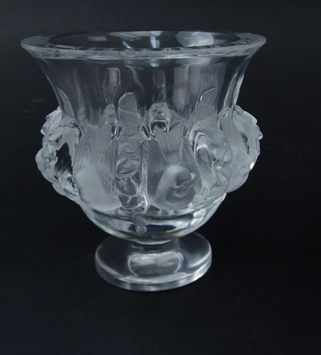 Two (2) Lalique Crystal Vases