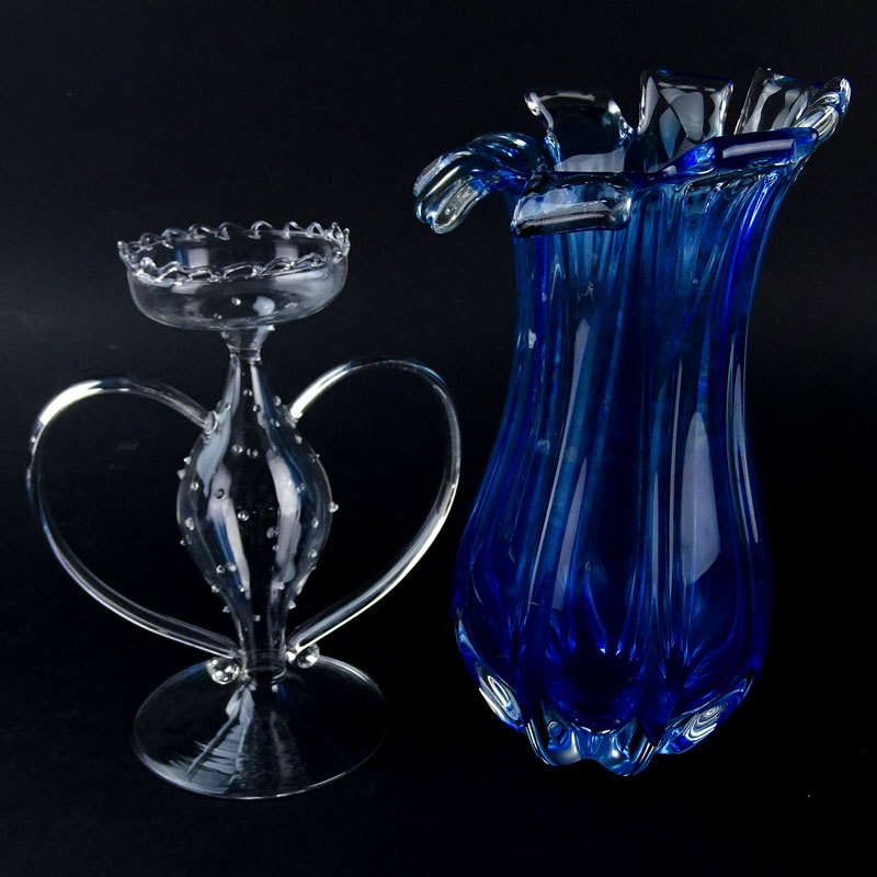 Two Murano Glass Vases