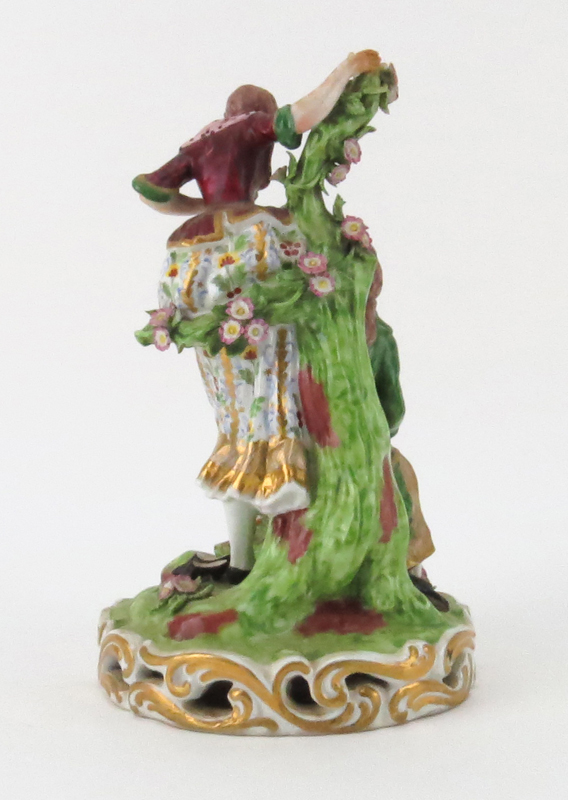 19th Century English Derby Victorian Porcelain Group