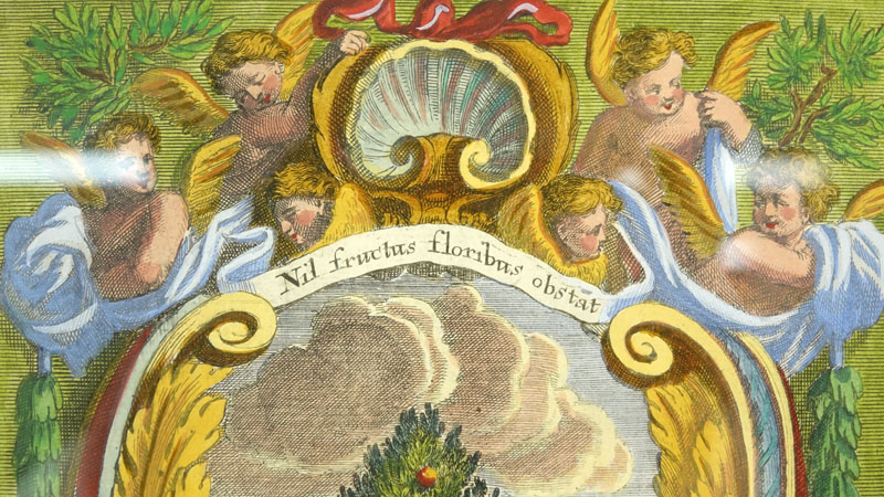Gabriel Ehinger, German (1652-1736) Six (6) 17-18th Century Hand Colored Engravings