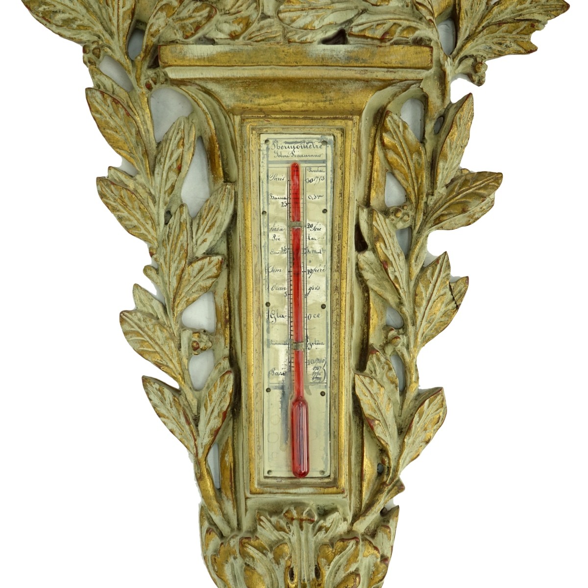 Louis XVI Style Barometer/Thermostat