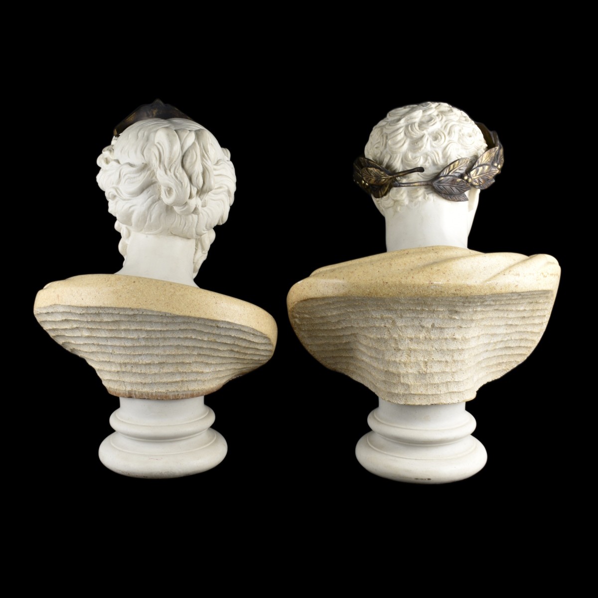 Pair of Neoclassical Style Busts