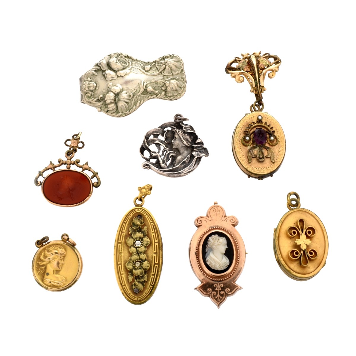 Misc. Art Nouveau Jewelry