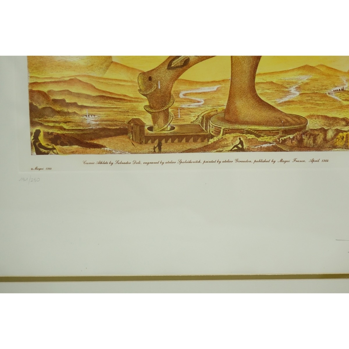 After: Salvador Dali Spanish (1904-1989) Engraving