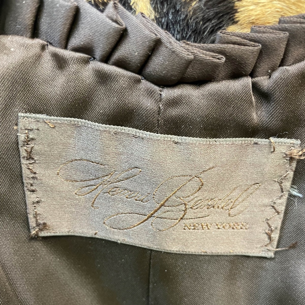 Vintage Henri Bendel Full Length Coat