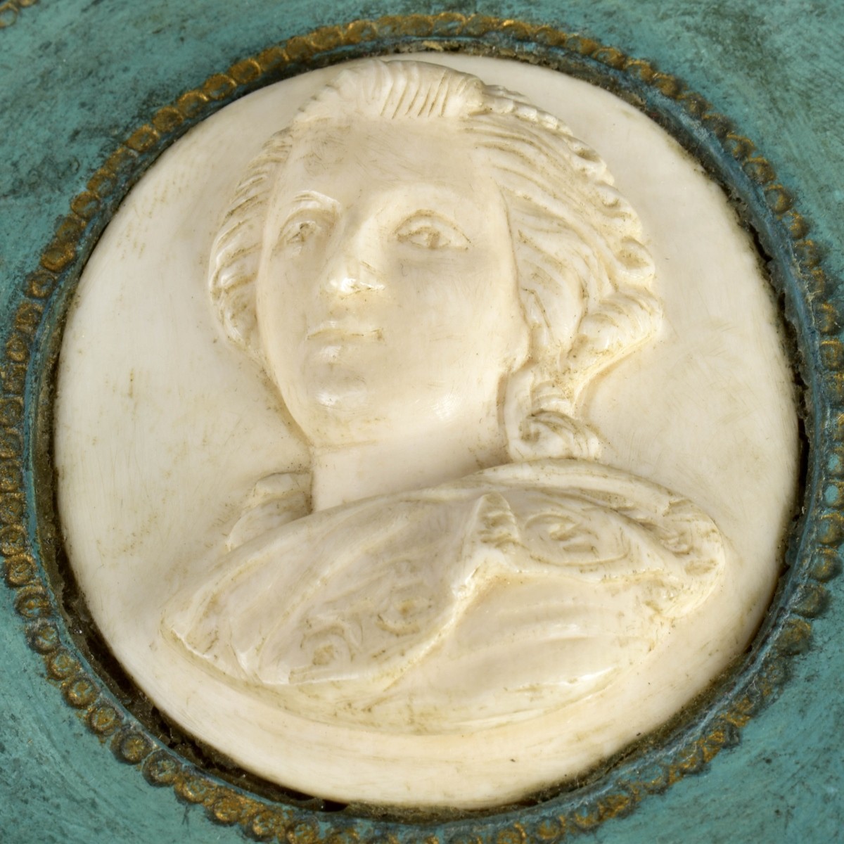 Pair of European Carved Portraits
