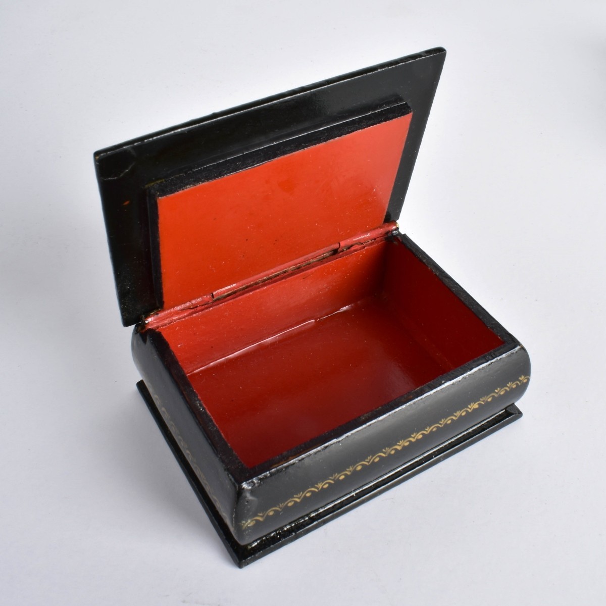 Vintage Russian Lacquer Miniature Boxes