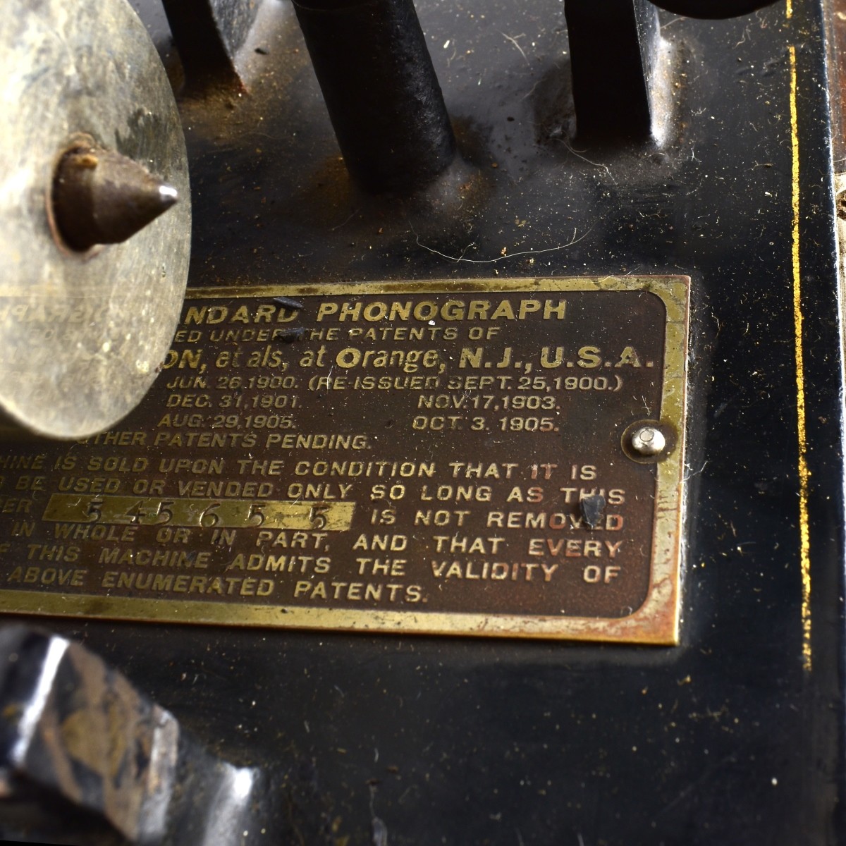 Antique Edison Record Player