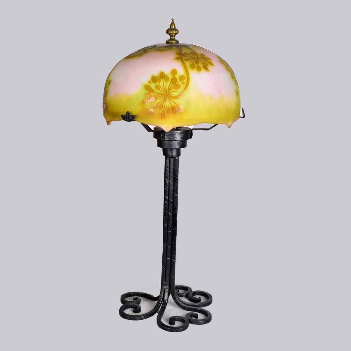 Galle Cameo Glass Lamp