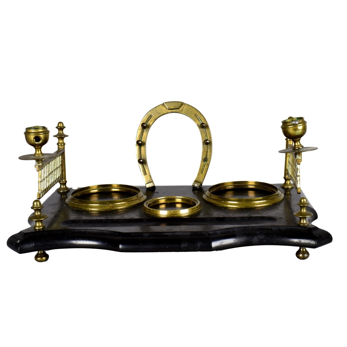 Large Victorian Inkwell