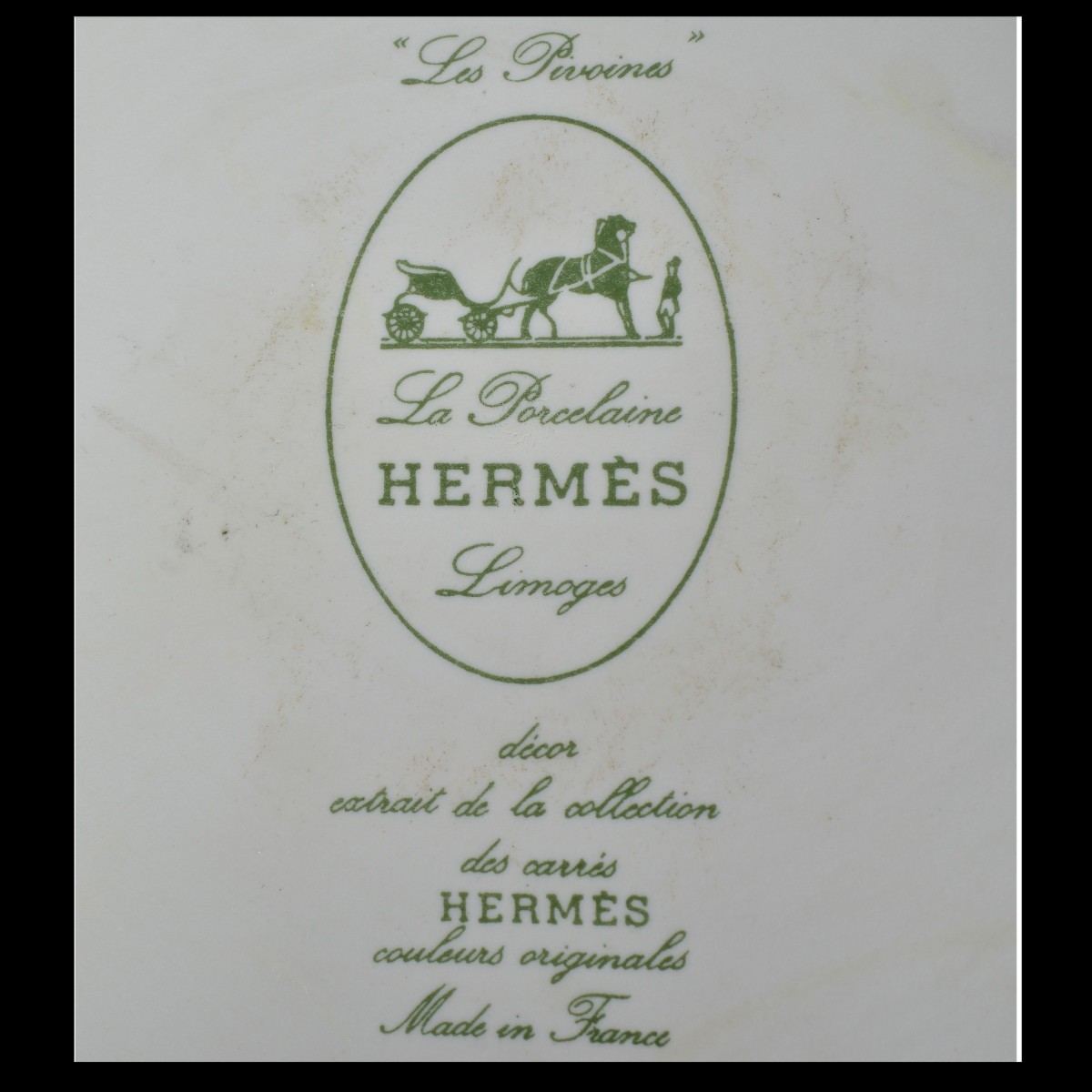 Hermes "Les Pivoines" China