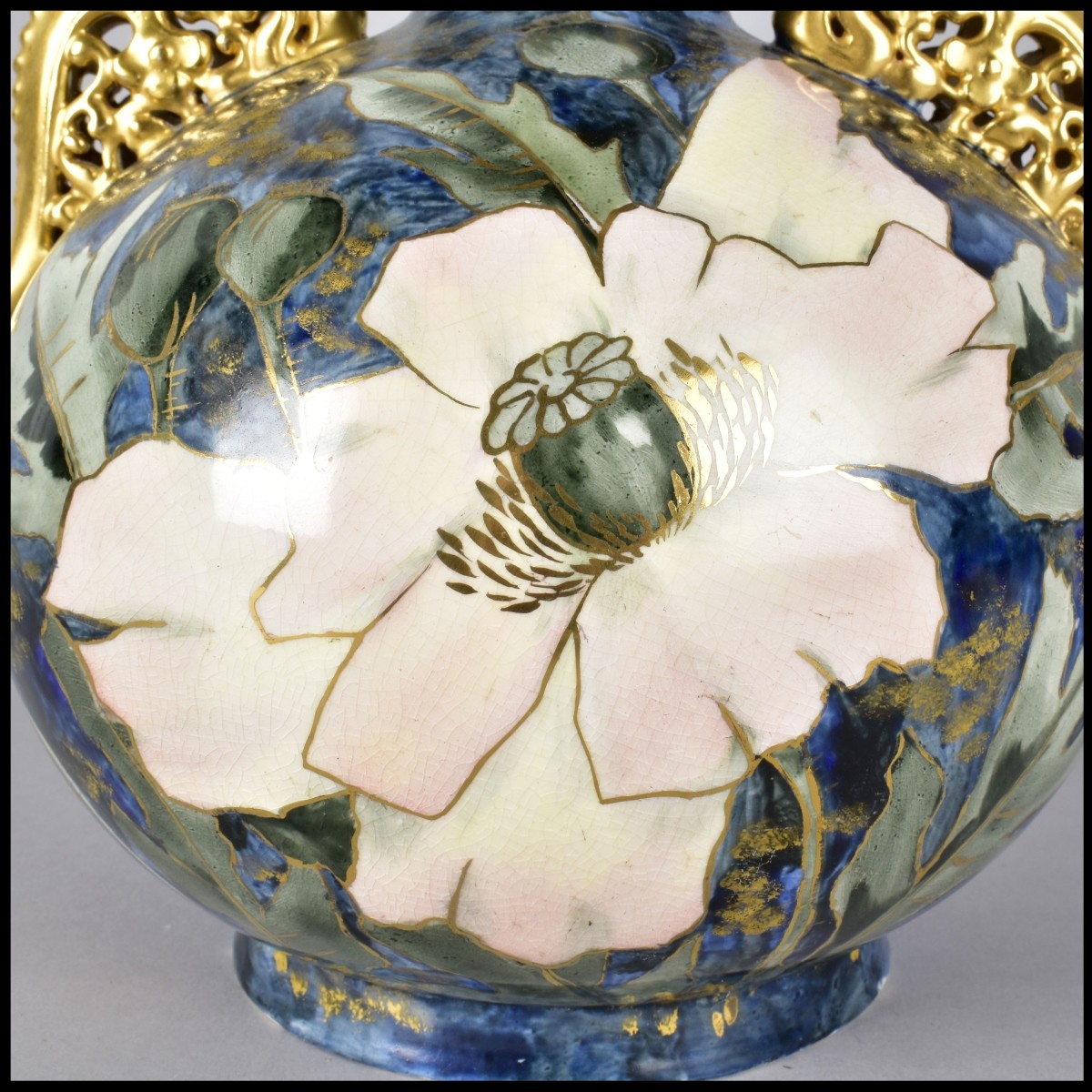 Royal Worcester Style Vase