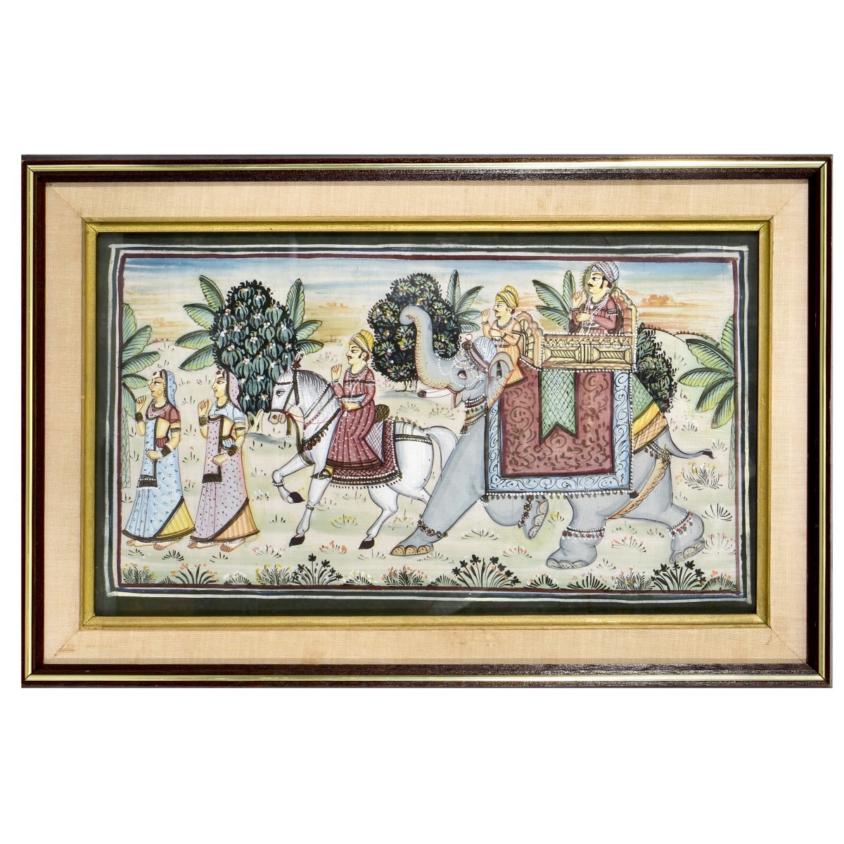Three Framed Indian Buddhist Paintings