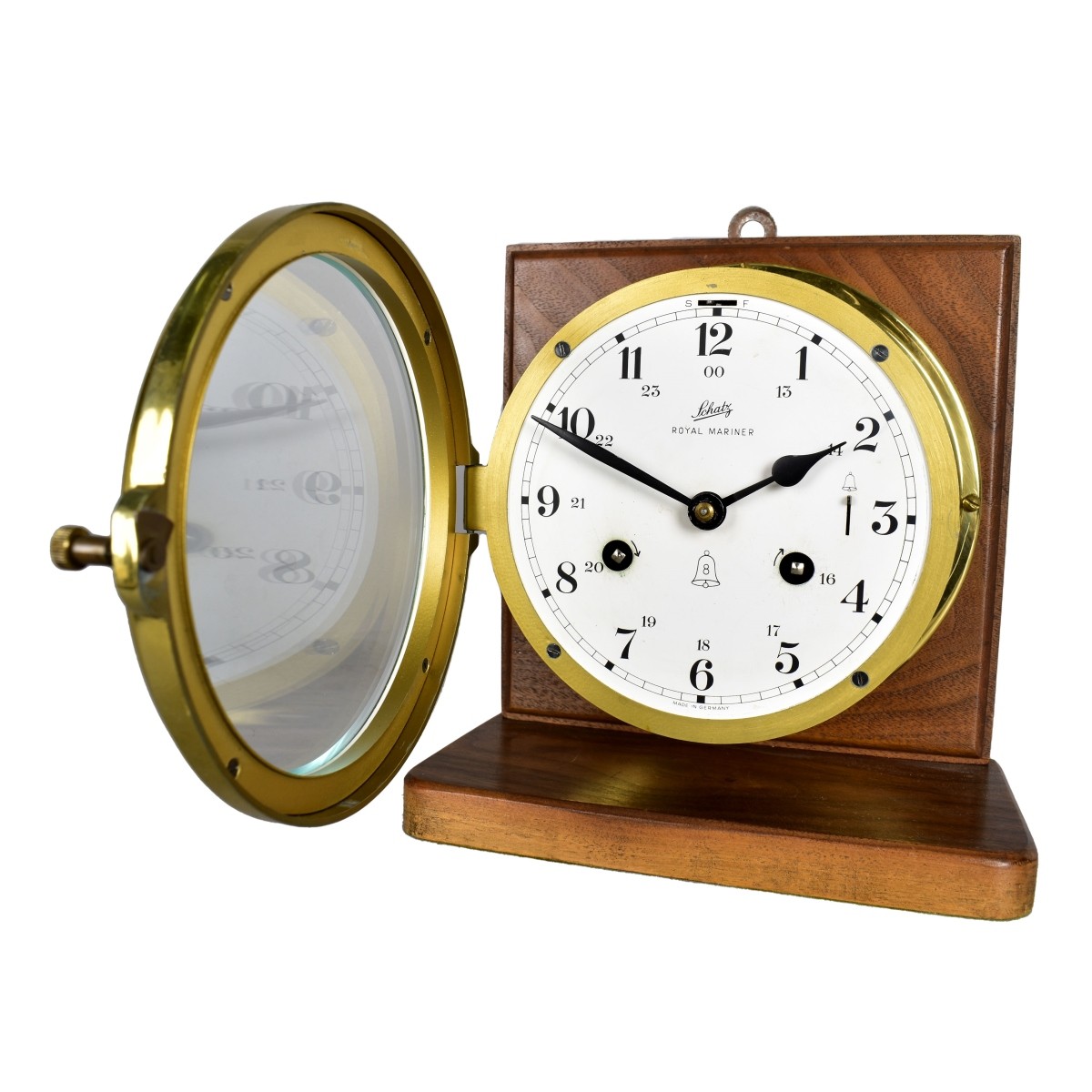 Schatz Ships Bell Clock
