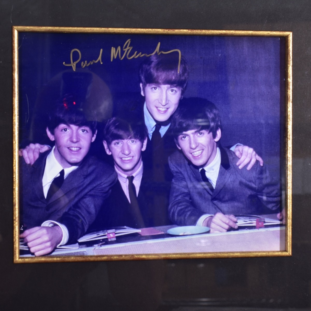 The Beatles Memorabilia Collage