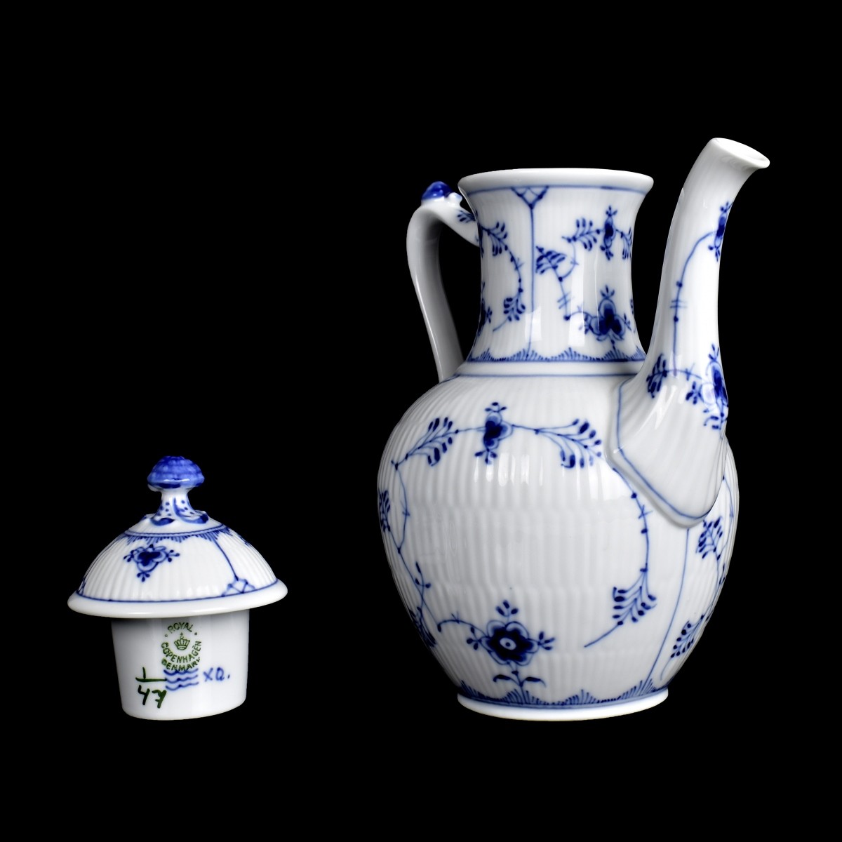 Royal Copenhagen Porcelain Teapot