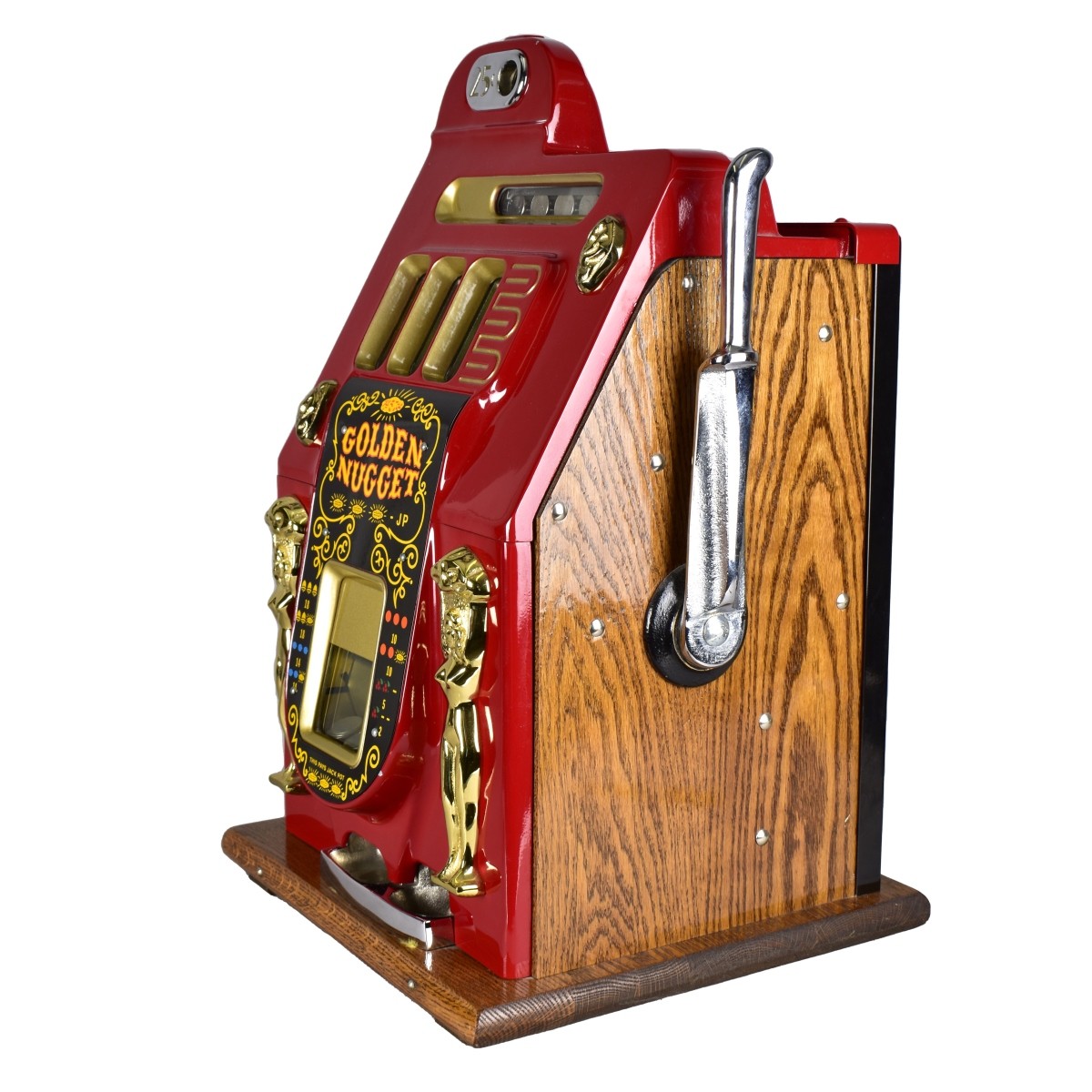 Mills 25 Cent Golden Nugget Slot Machine