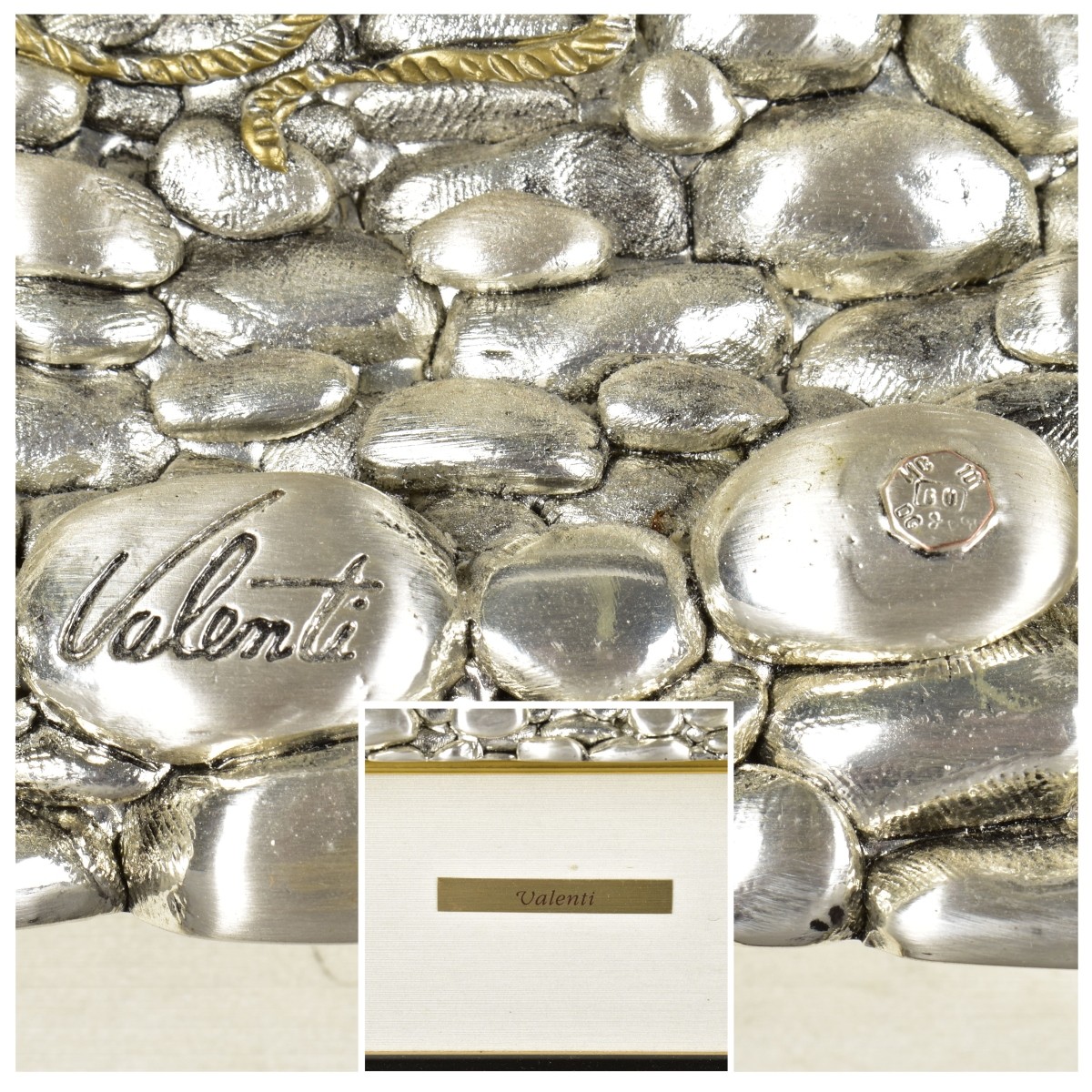 Valenti & Co Sterling Silver - Clad Plaque