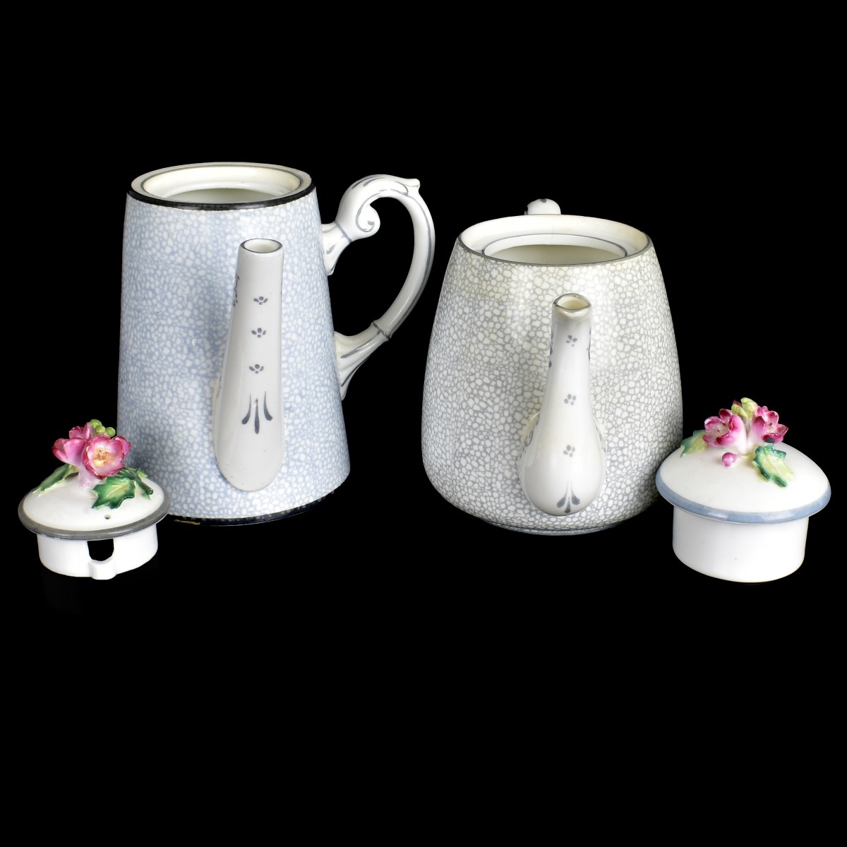 Three Vintage Porcelain Tableware