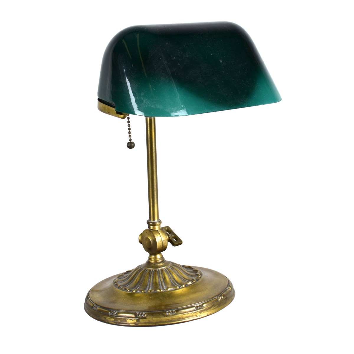 Antique H.G. McFaddin & Co. Emeralite Lamp