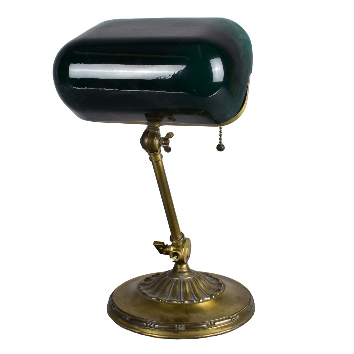 Antique H.G. McFaddin & Co. Emeralite Lamp