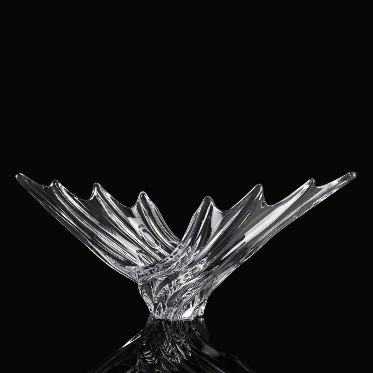 Art Vannes Crystal Centerpiece