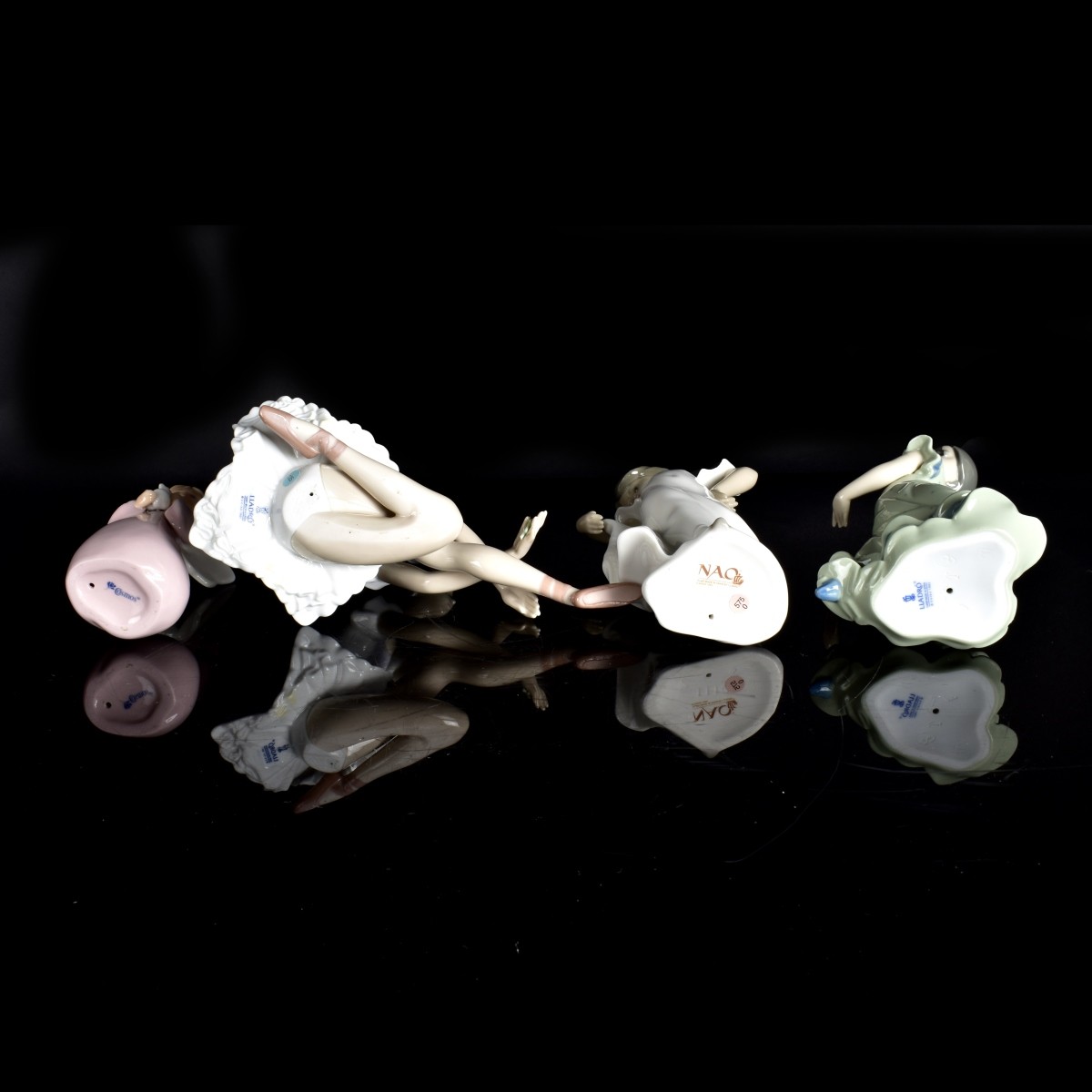 Four Lladro Porcelain Figurines