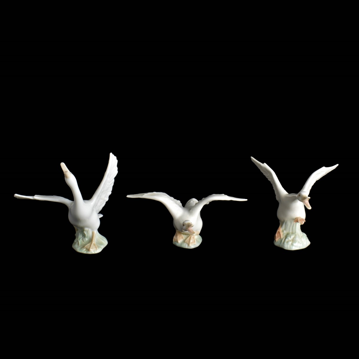 Three Lladro Porcelain Figurines