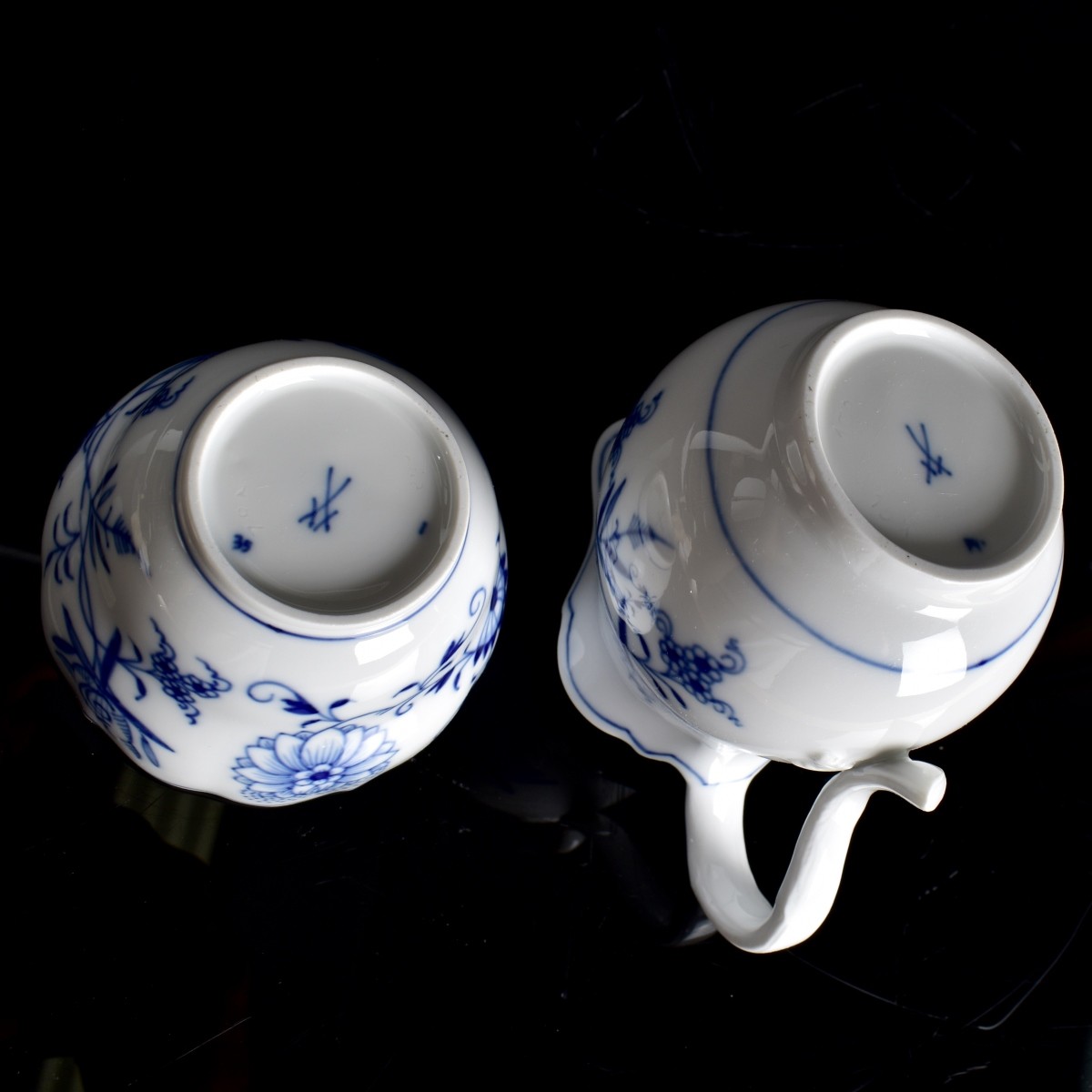 Two Meissen Porcelain Tableware