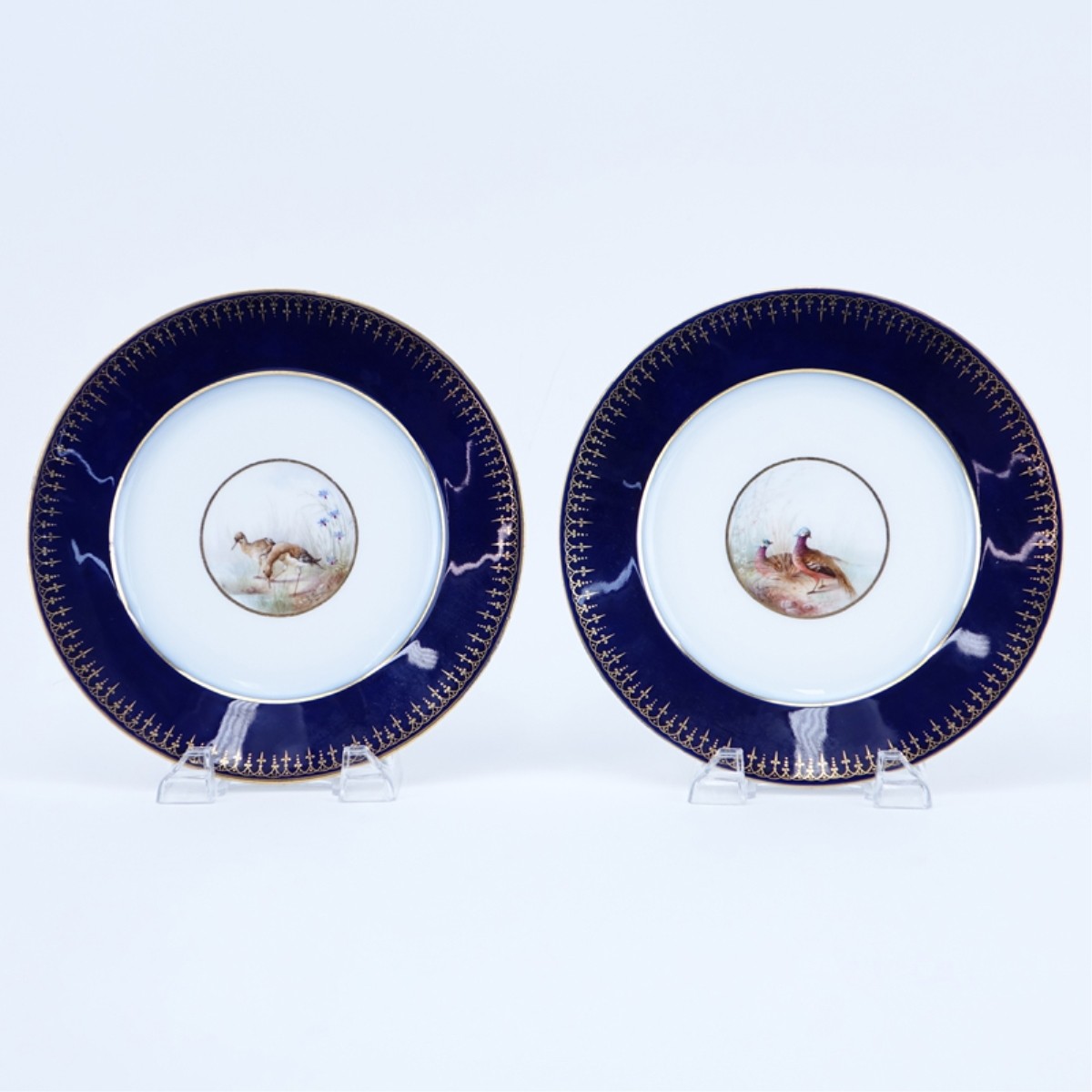 Limoges Porcelain Cabinet Plates