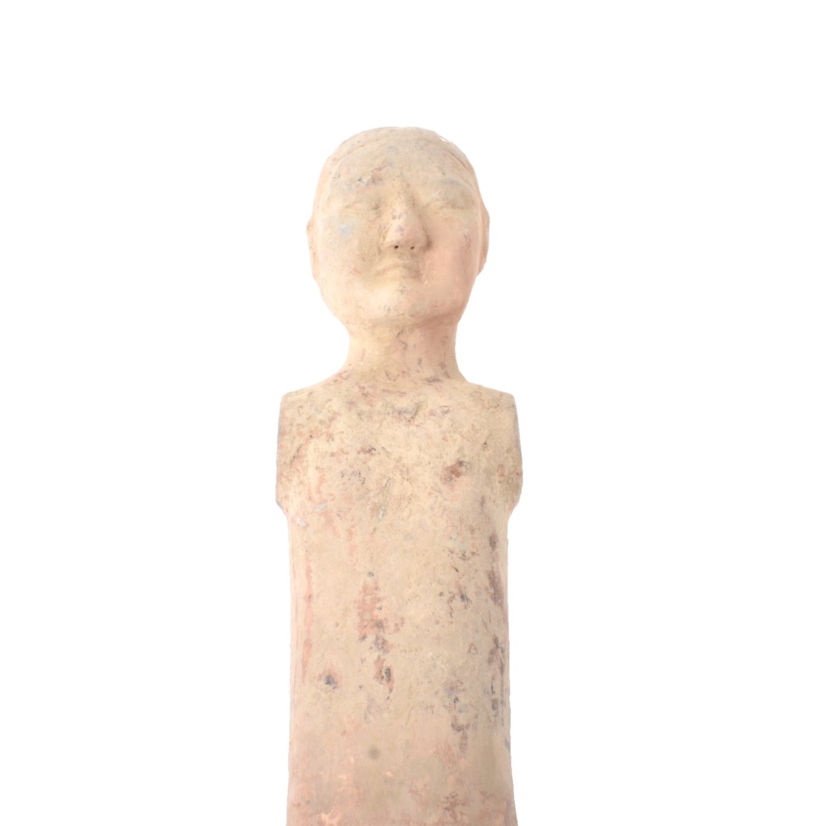 Antique Chinese Terracotta Guardian Figurine
