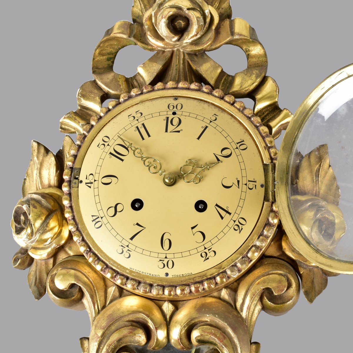 A.B. Westerstrand & Soner Swedish Cartel Clock