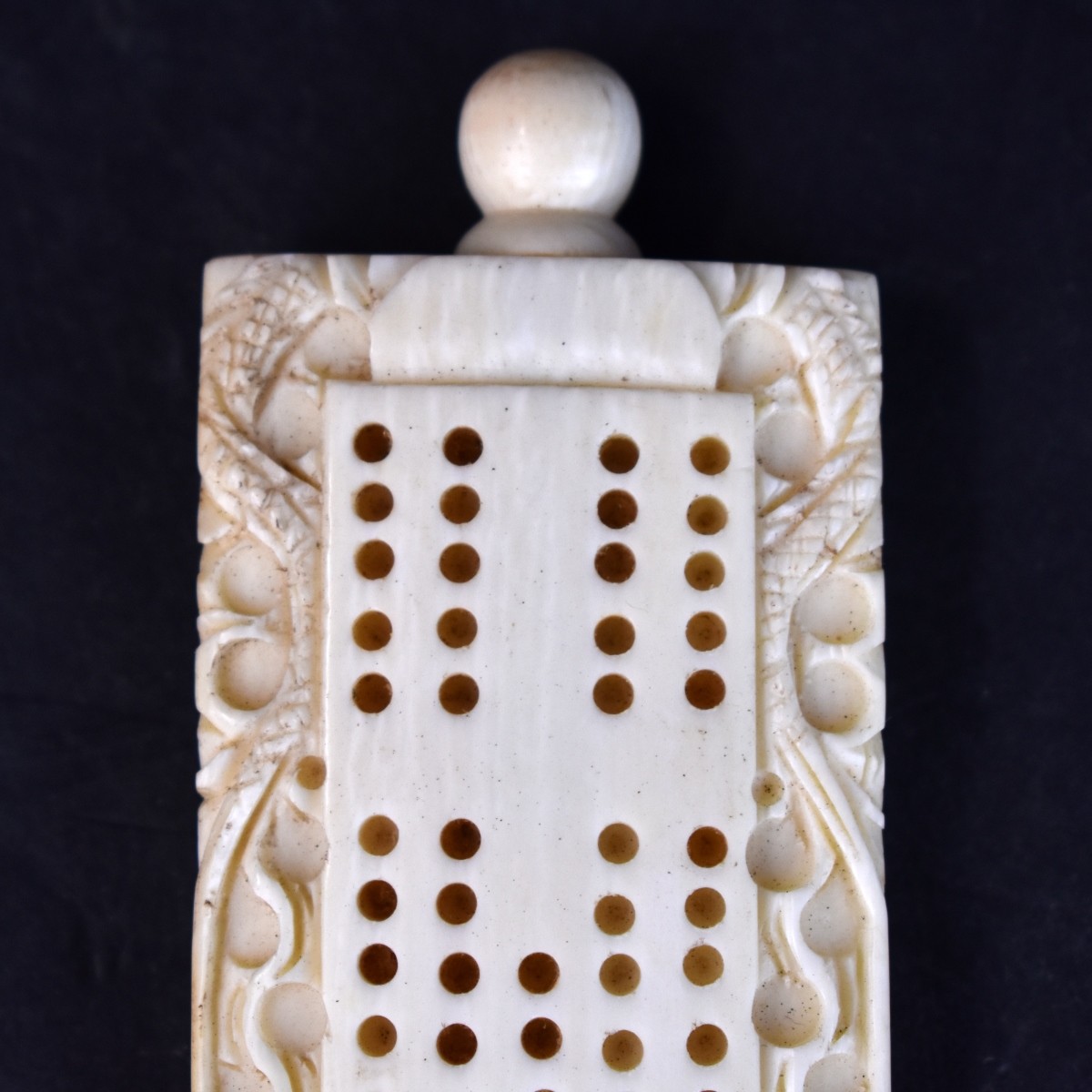 Four Chinese Carved Cribbage Boards