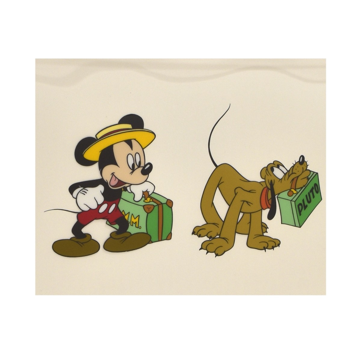 Two Walt Disney Cartoon Serigraph Cels
