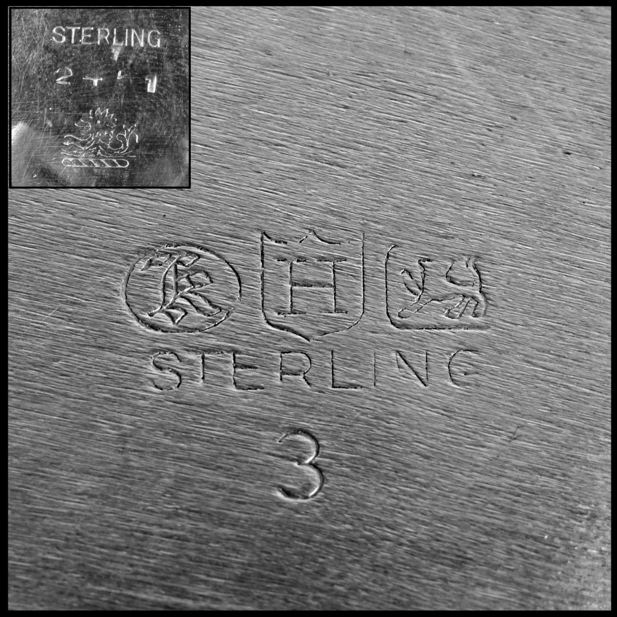 Four Vintage Sterling Tableware