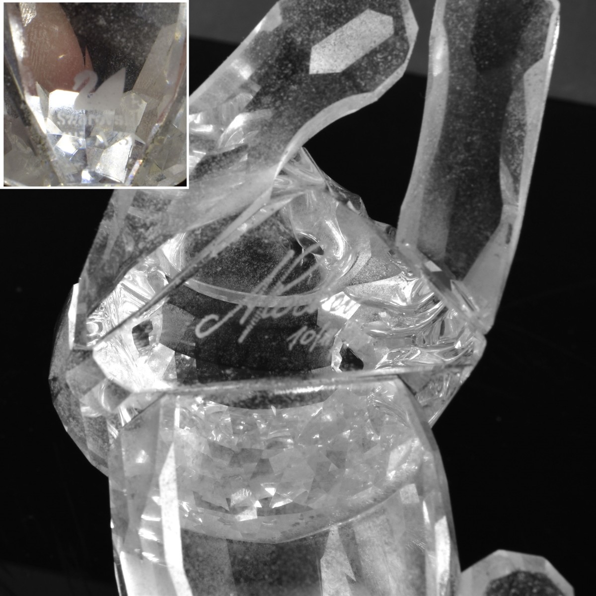 Two Swarovski Crystal Figurines