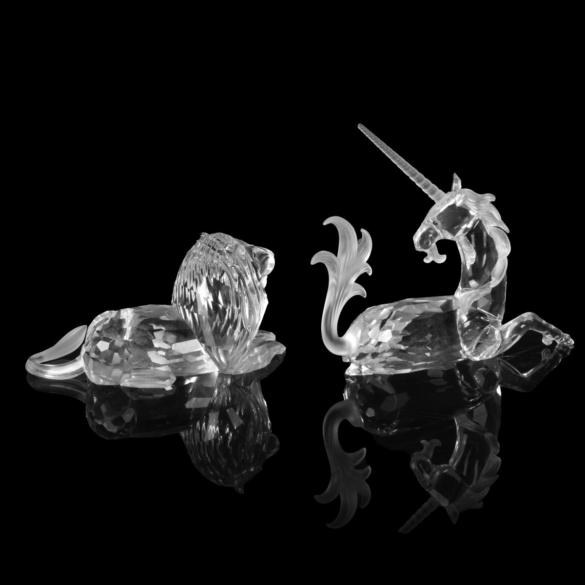 Two Swarovski Crystal Figurines