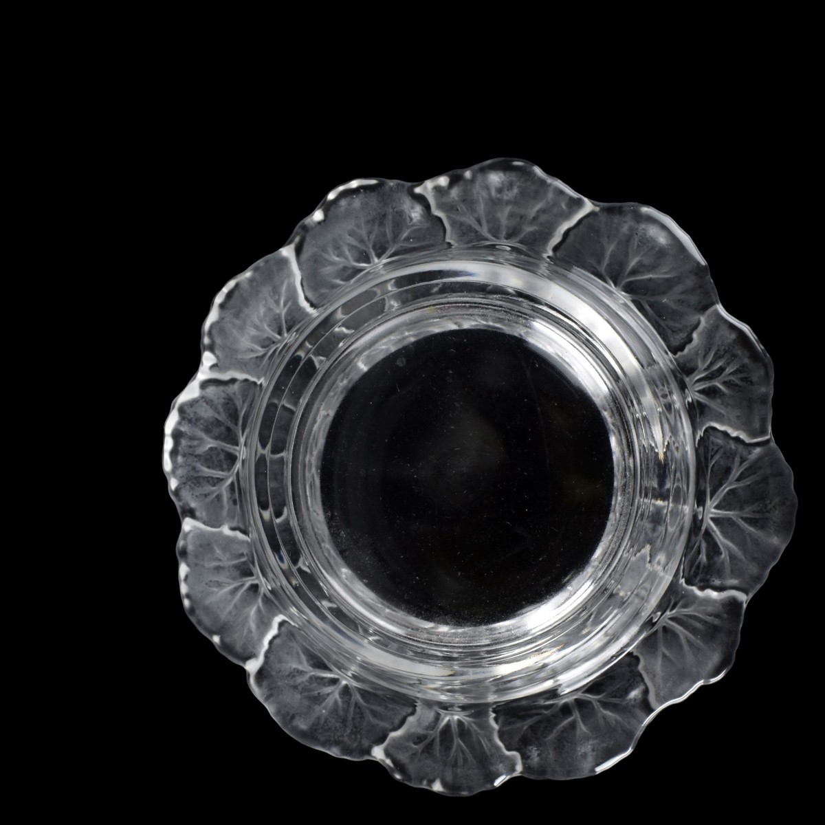 Lalique Honfleur Crystal Bowl