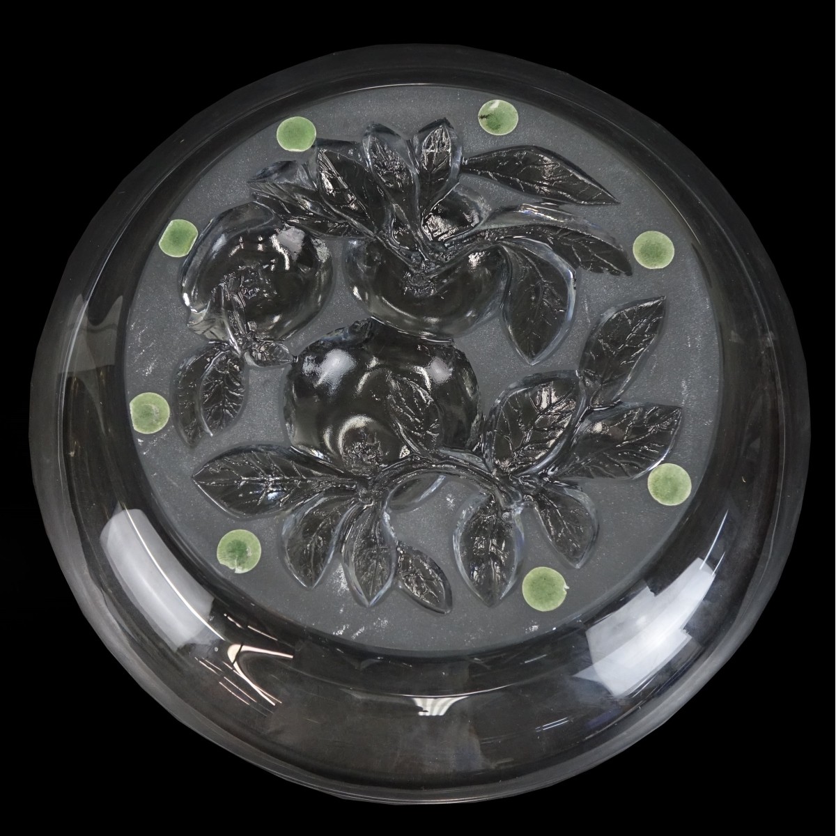 Daum Glass Centerpiece Bowl