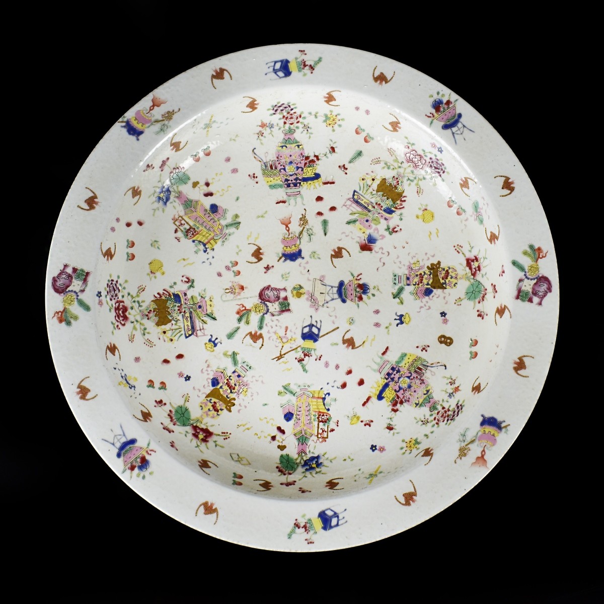 Large Chinese Porcelain Charger