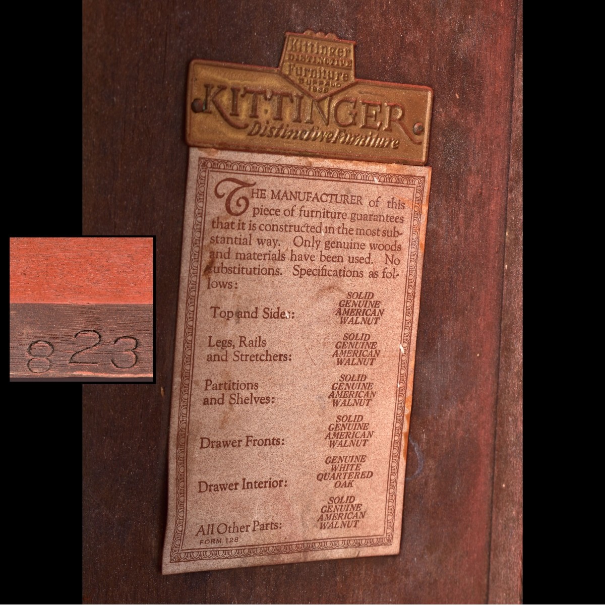 Kittinger Distinctive Furniture Console Table