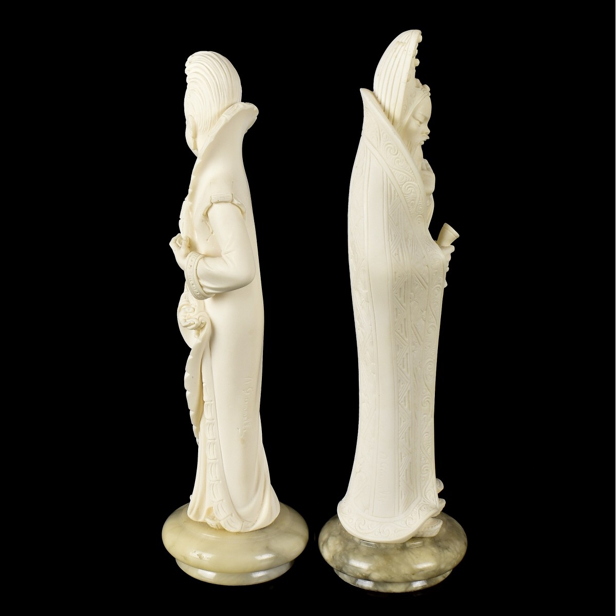 Two A. Giannelli Chinese Figurines