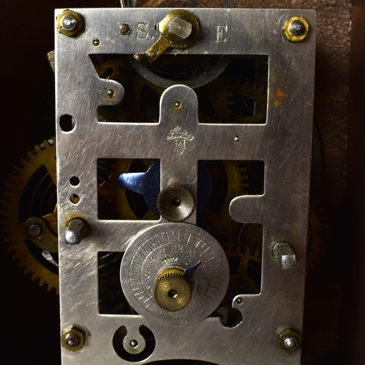 Antique Philipp Haas & Sohne Mantle Clock